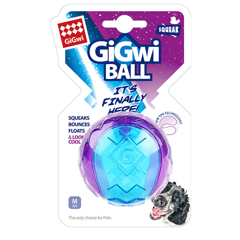 GiGwi is expensive for pet toys G-ball sound ball dog toy interactive dog training Frisbee explosion ball wholesale
